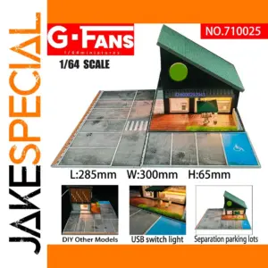 G-Fans 1/64 Scale Car Garage Display Model