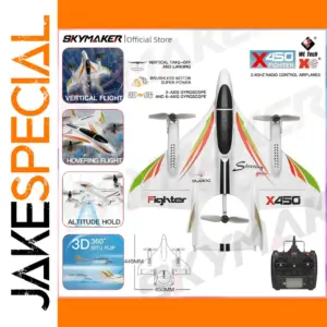 Wltoys XKS X450 RC Airplane 6CH RTF
