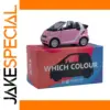 Pink 1:64 Alloy Smart Fortwo Model Car
