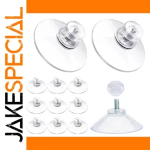 Clear Suction Cup Hooks Set for Bathroom and Car