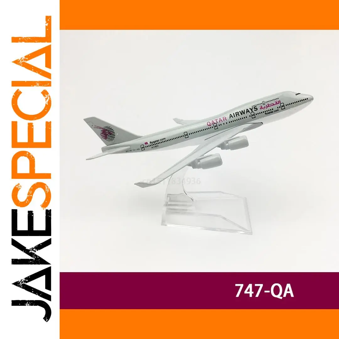 Boeing 747 Qatar Airways Diecast Model Aircraft 1 Boeing 747 Qatar Airways Diecast Model Aircraft