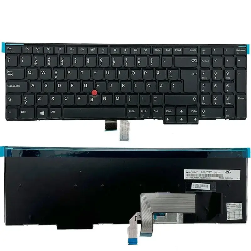 SE Swedish Finnish Keyboard for Lenovo ThinkPad 3 SE Swedish Finnish Keyboard for Lenovo ThinkPad - Image 3