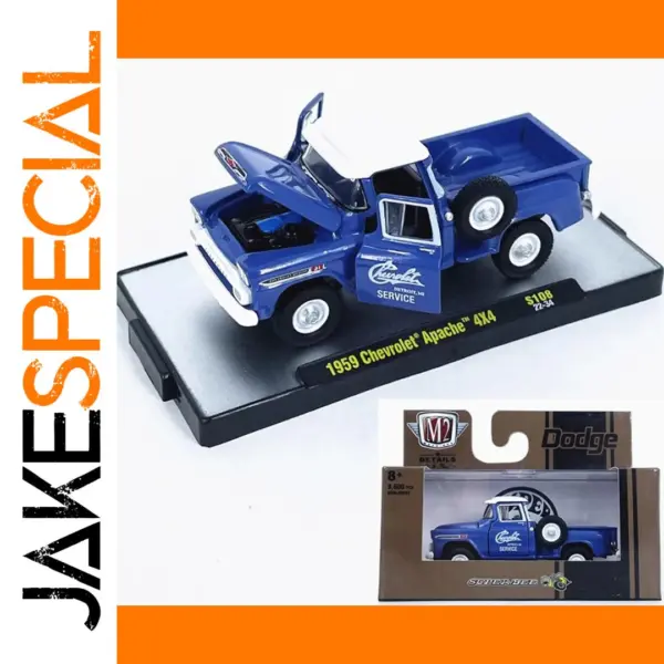 1959 Apache Pickup Truck 1:64 Diecast Model