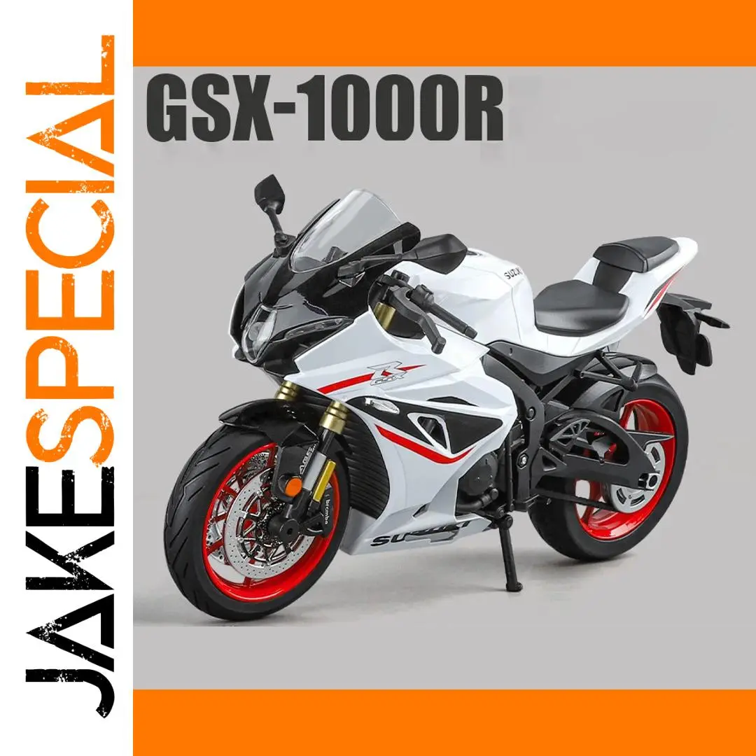 Suzuki GSX-1000R Motorcycle Model 1:9 Scale 1 Suzuki GSX-1000R Motorcycle Model 1:9 Scale