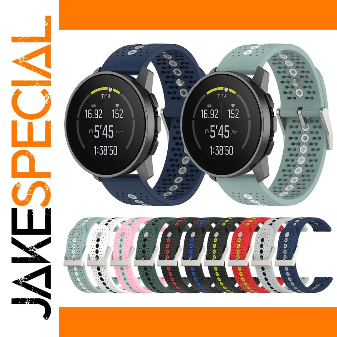 Silicone Sport Watch Band for SUUNTO 9 PEAK 1 Silicone Sport Watch Band for SUUNTO 9 PEAK