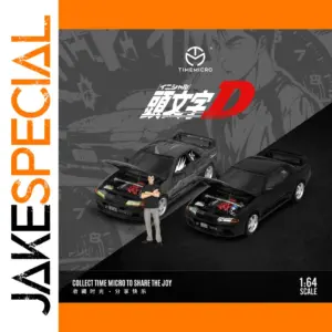 TimeMicro1:64 Initial D GTR R32 Diecast Model