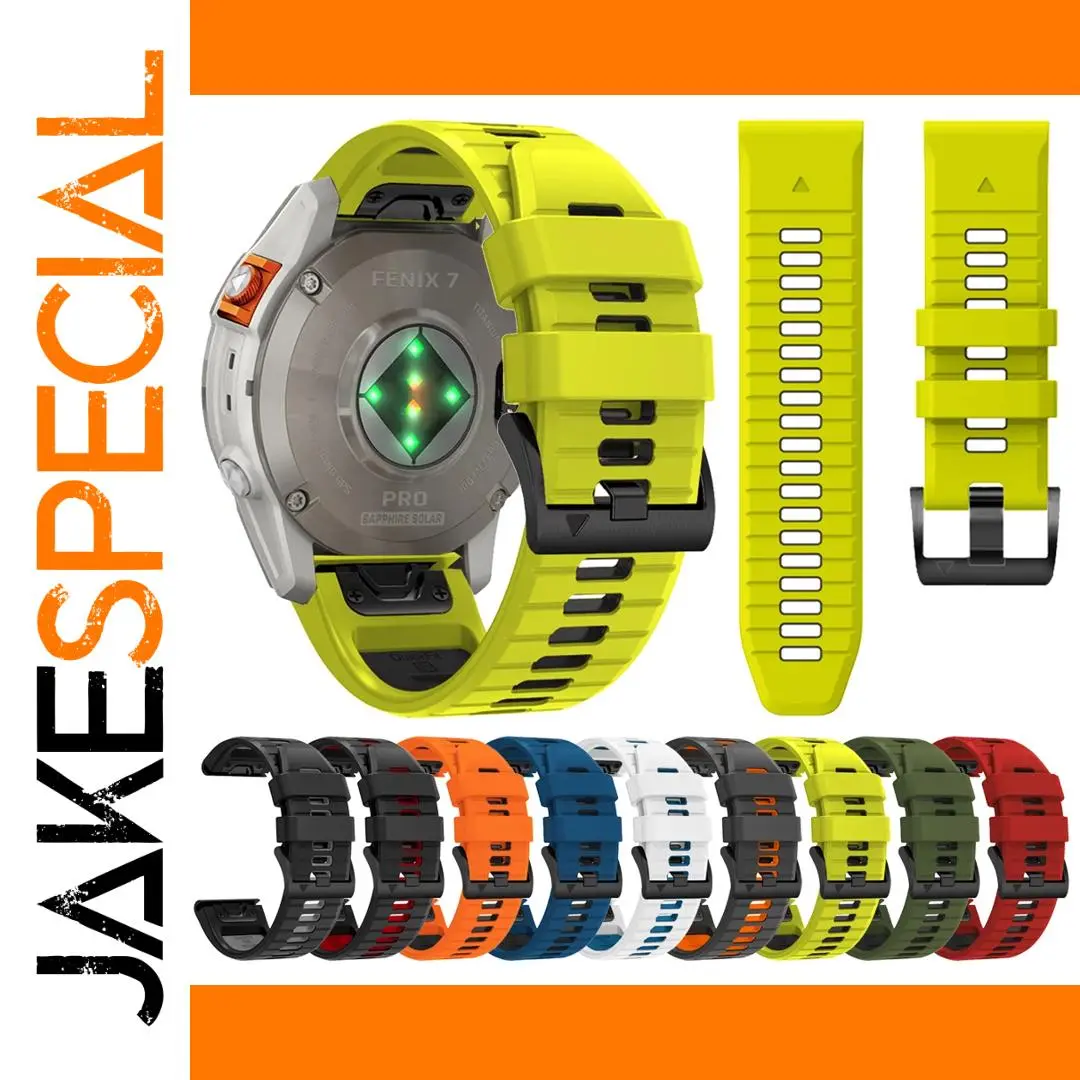 Two Tone Silicone Band for Garmin Epix Pro 1 Two Tone Silicone Band for Garmin Epix Pro