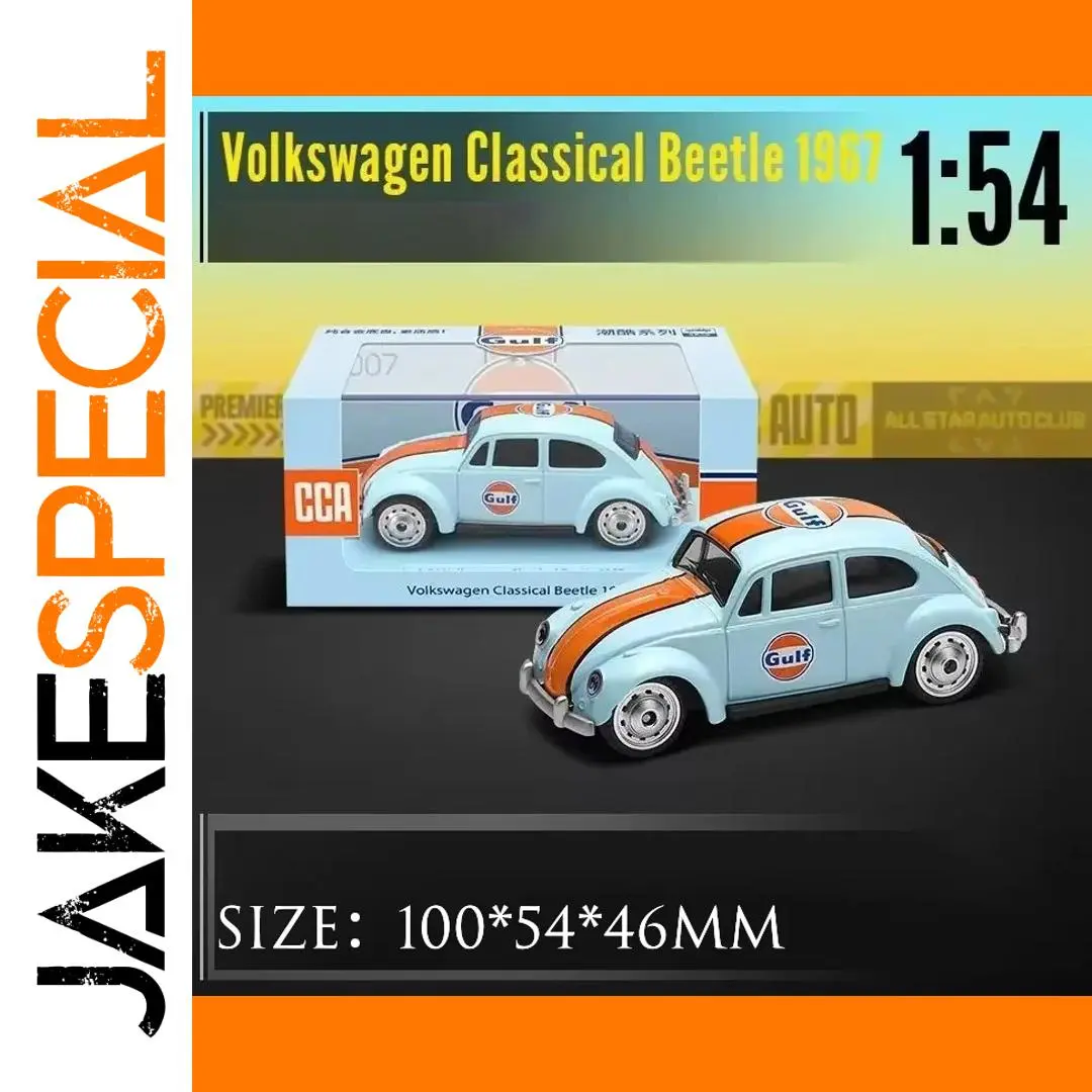 Volkswagen Classic Beetle 1967 Gulf Model 1:54 1 Volkswagen Classic Beetle 1967 Gulf Model 1:54