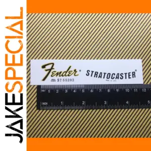 Fender Stratocaster Headstock Decal Set of 3