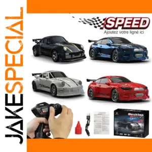 1/64 Scale High-Speed 4WD Drift RC Car