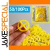 50/100Pcs Tile Spacers for Perfect Floor and Wall Laying