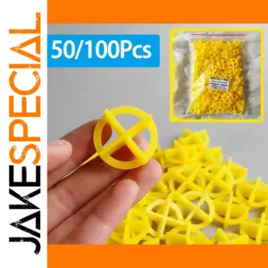 50/100Pcs Tile Spacers for Perfect Floor and Wall Laying