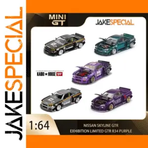 Limited KH MINIGT Kaido House 1:64 Alloy GTR R34 Model