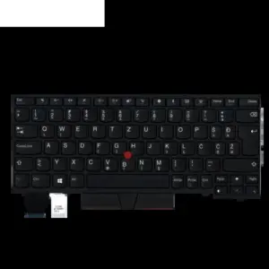 UK SPA FR Black Keyboard for Lenovo ThinkPad 24 16837e5b no logo
