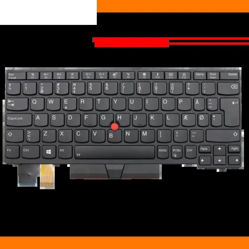 Black Backlit Keyboard for Lenovo ThinkPad L13 Yoga 15 Black Backlit Keyboard for Lenovo ThinkPad L13 Yoga - Image 15