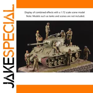 1/72 US Tank Force Combat Crew Model Set