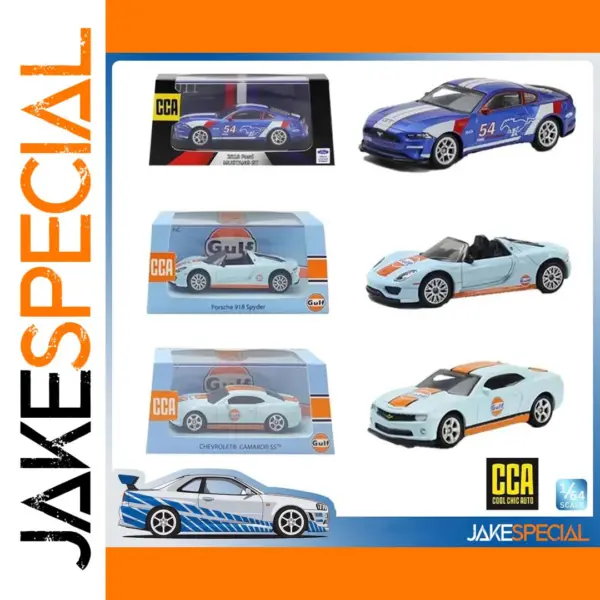 CCA 1:64 Porsche 918 Spyder Diecast Car Model