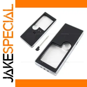 Handheld Illuminated Magnifier 10X & 3X with LED
