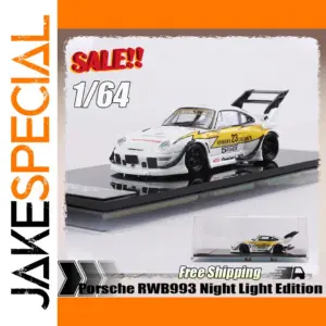 Porsche RWB993 Night Light 1:64 Diecast Car