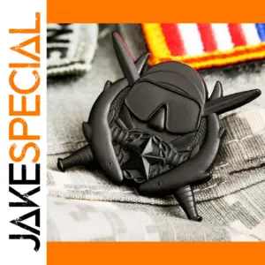 US Special Forces Scuba Diver Badge Pin Black