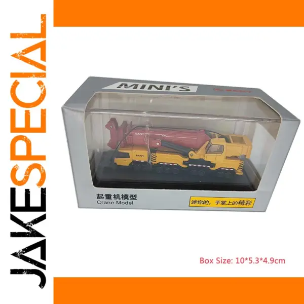 SANY Miniature Crane Model in Display Box
