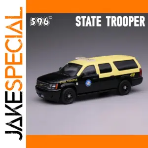 1/64 Suburban Florida State Trooper Diecast Car