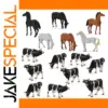 Evemodel 15pcs O Scale Animal Figures for Model Railways