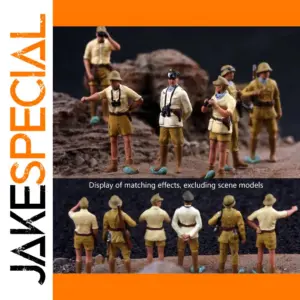 1/72 German Military Command Figurines Set