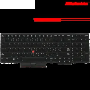 Black Backlit Keyboard for Lenovo ThinkPad L590 P73 34 190d9541 no logo