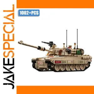 Tan Military Tank Building Blocks Set 1002 PCS