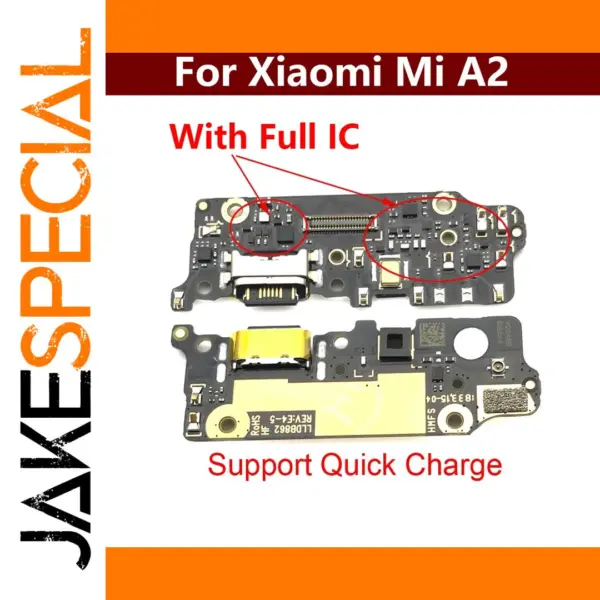 Xiaomi Mi A1 A2 A3 Mi 6X USB Charging Port