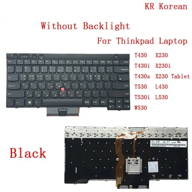 KR Korean Thai Greek Keyboard for Lenovo Thinkpad 9 KR Korean Thai Greek Keyboard for Lenovo Thinkpad - Image 9