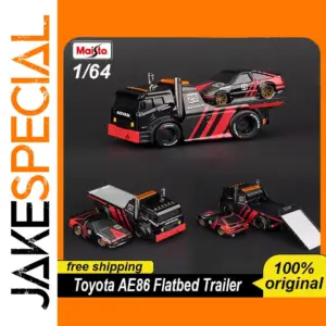 Maisto 1:64 Toyota Ae86 JDM Flatbed Model Car