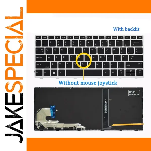 HP EliteBook Keyboard for 730G5 735G5 830G5