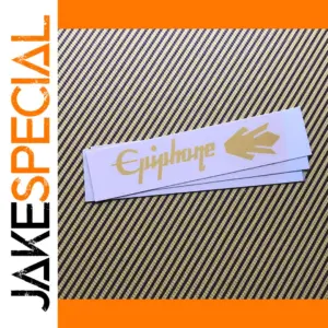Epiphone Gold Headstock Decal Sticker Set of 3