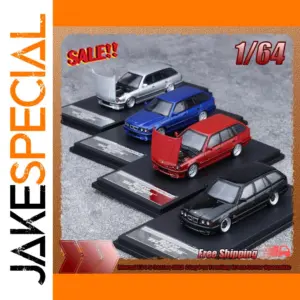 Mortal 1:64 E34 5 Series Mk3 Diecast Car Model