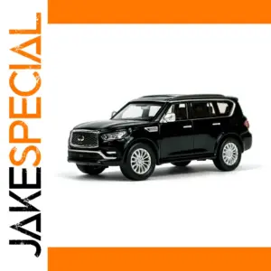 1:64 Scale Black Infiniti QX80 Diecast Model