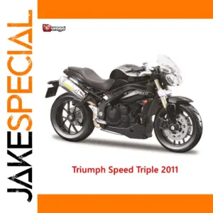Bburago Triumph Speed Triple 2011 Model Motorcycle