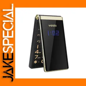 Flip Old Mobile Phone M2-C Dual Screen GSM 2G with Big Buttons