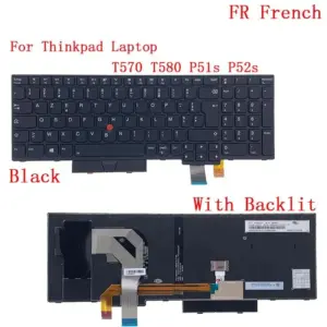 Lenovo ThinkPad T570 P51S Backlit UK Keyboard 38 1abc39fe no logo
