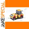 Detailed 1:50 Scale Yellow Road Roller Model