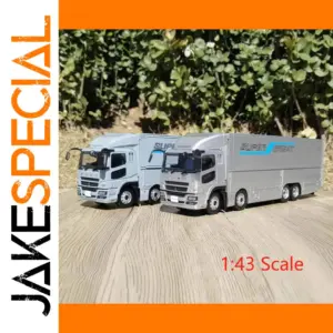 Diecast 1:43 Scale FUSO Container Truck Model