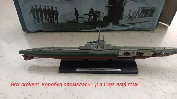 Diecast Alloy Submarine Model 1:350 Scale - Image 10