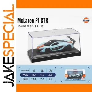 McLaren P1 GTR 1:40 Scale Model with Case