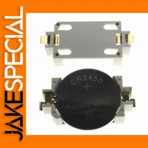 5Pcs CR2450 Battery Holder Set for Coin Cell Batteries