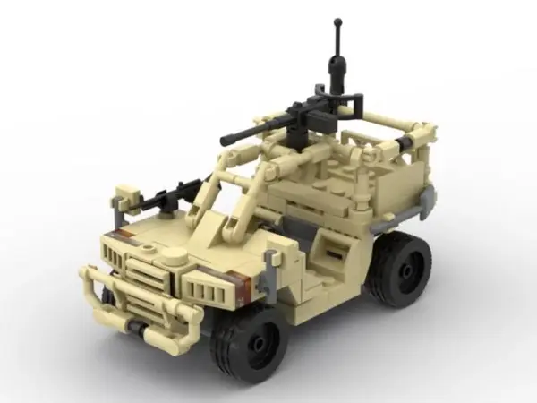 MOC Leopard Cat Assault Vehicle Building Kit - Image 11