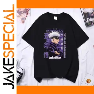 Satoru Gojo Graphic Tee for Anime Fans