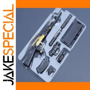 AKM Style Rifle Model with Accessories