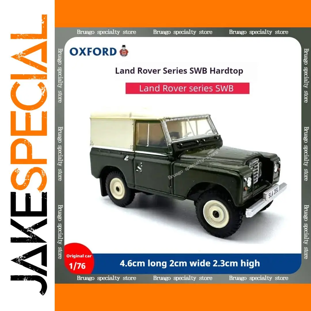 Oxford 1:76 Land Rover SWB Hardtop Model 1 Oxford 1:76 Land Rover SWB Hardtop Model