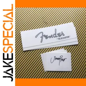 3Pcs Fender Telecaster Jimmy Page Decals Set